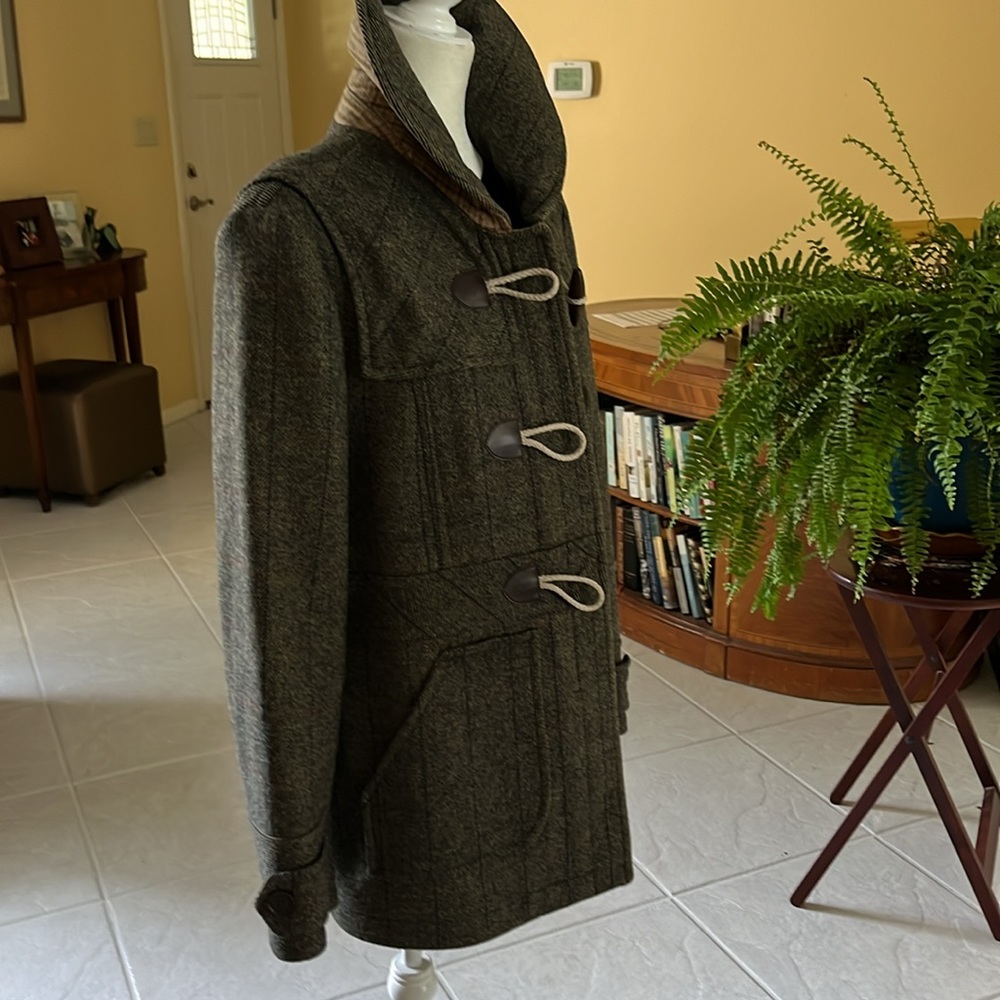 Barbour Morton Wool Duffle coat. Excellent condition. No marks/defects.sz. 12 US
